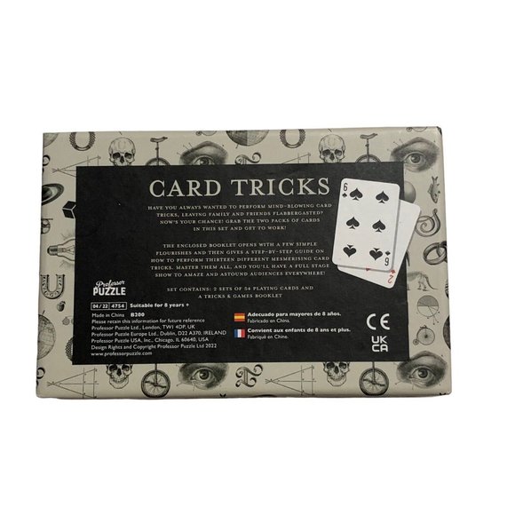 The Curious Collection Card Tricks New Boxed Set Magic Tricks 2 Decks Age 8+ - Picture 4 of 5